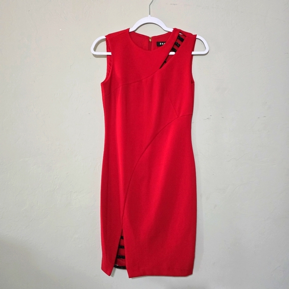 Dkny Dresses & Skirts - DKNY Red‎ Womens Dress